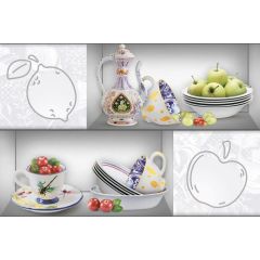 TROPICAL APPLE DECOR